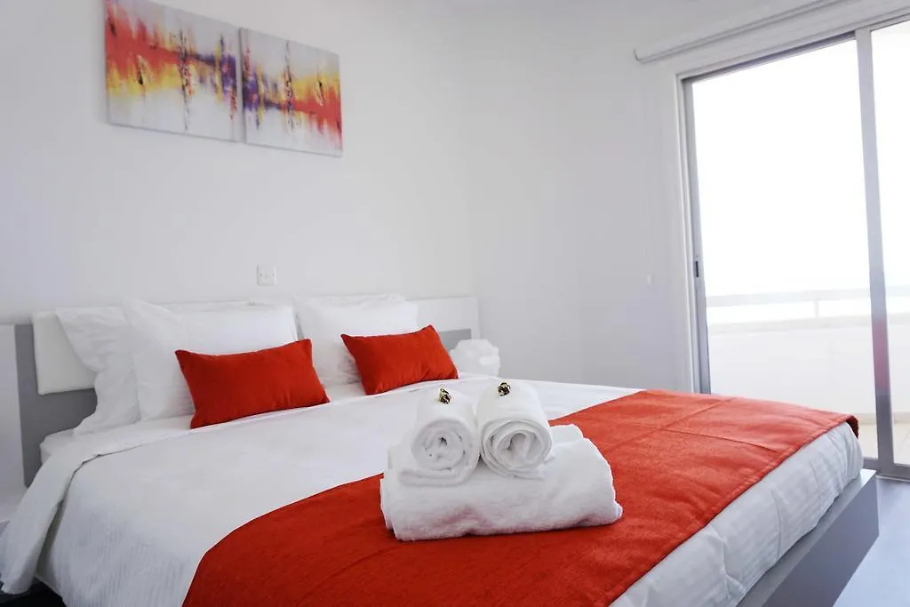 Lazuli Sea View Beachfront Ap 43 Larnaca Apartment